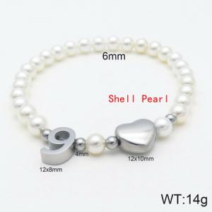 Shell Pearl Bracelets - KB118913-Z