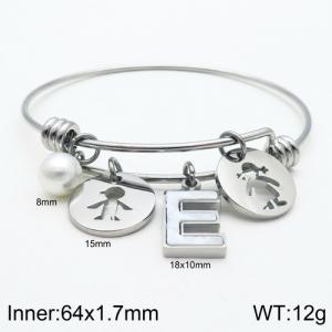 Stainless Steel Bangle - KB119004-Z