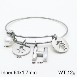 Stainless Steel Bangle - KB119010-Z