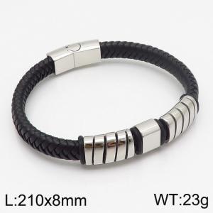 Leather Bracelet - KB119209-KFC