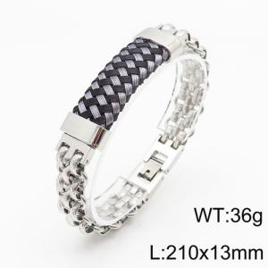 Stainless Steel Bracelet(Men) - KB119217-KFC