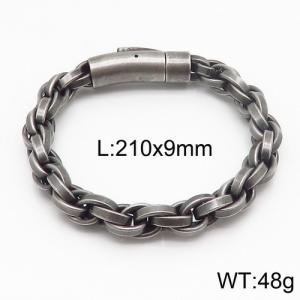 Stainless Steel Bracelet(Men) - KB119225-KFC