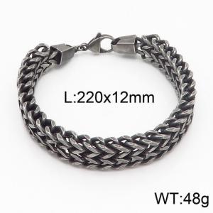 Stainless Steel Bracelet(Men) - KB119228-KFC