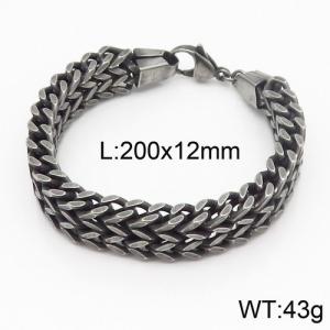 Stainless Steel Bracelet(Men) - KB119229-KFC
