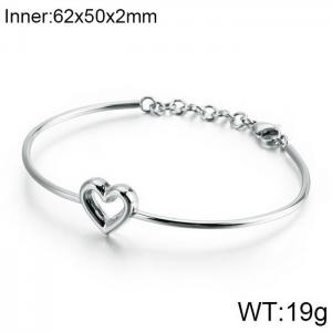 Stainless Steel Bangle - KB120021-KHY