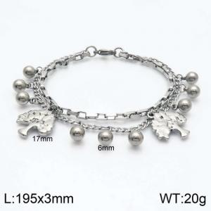 Stainless Steel Bracelet(women) - KB120596-Z