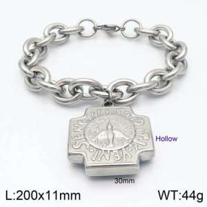 Stainless Steel Bracelet(Men) - KB120612-Z