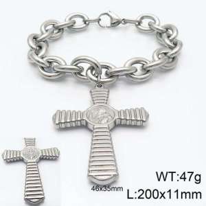 Stainless Steel Bracelet(Men) - KB120614-Z