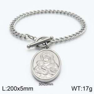 Stainless Steel Bracelet(Men) - KB120629-Z