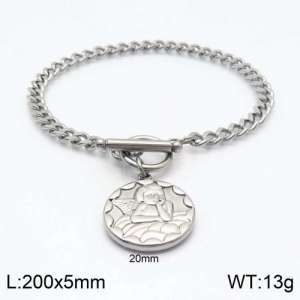 Stainless Steel Bracelet(Men) - KB120632-Z