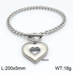 Stainless Steel Bracelet(Men) - KB120634-Z