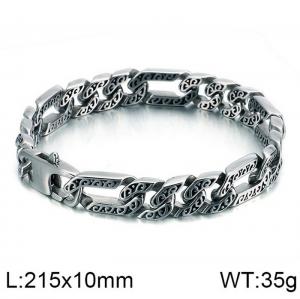 Stainless Steel Bracelet(Men) - KB120773-BD