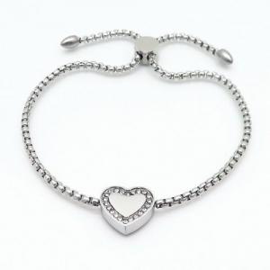 Stainless Steel Stone Bracelet - KB120845-XD