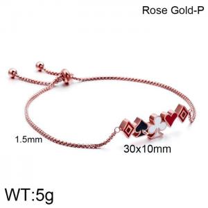 Stainless Steel Special Bracelet - KB120876-KFC