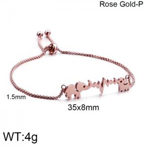 Stainless Steel Special Bracelet - KB120881-KFC