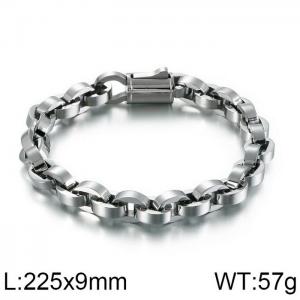 Stainless Steel Bracelet(Men) - KB121507-KFC
