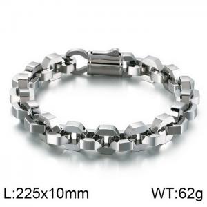 Stainless Steel Bracelet(Men) - KB121511-KFC