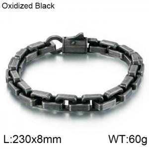 Stainless Steel Bracelet(Men) - KB121519-KFC