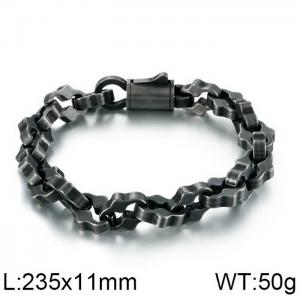 Stainless Steel Bracelet(Men) - KB121534-KFC