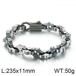 Stainless Steel Bracelet(Men) - KB121537-KFC