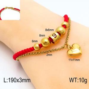 Stainless Steel Special Bracelet - KB121678-Z