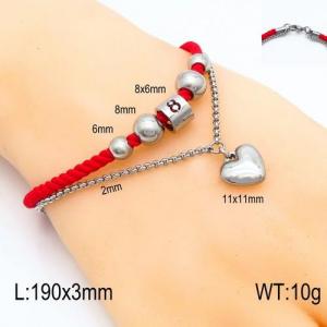 Stainless Steel Special Bracelet - KB121687-Z