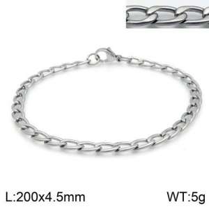 Stainless Steel Bracelet(Men) - KB122055-Z