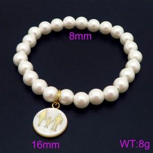 Stainless Steel Special Bracelet - KB122155-TJG