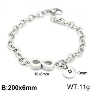 Stainless Steel Bracelet(women) - KB123144-Z