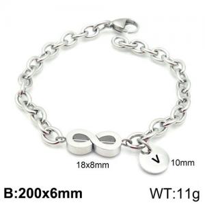 Stainless Steel Bracelet(women) - KB123162-Z