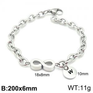 Stainless Steel Bracelet(women) - KB123163-Z