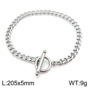 Stainless Steel Bracelet(Men) - KB123169-Z