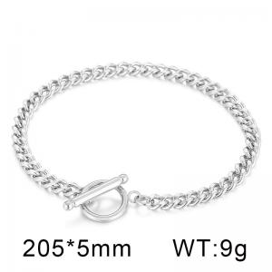 Stainless Steel Bracelet(Men) - KB123169-Z