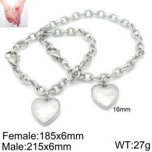 Couple Bracelet - KB123198-Z