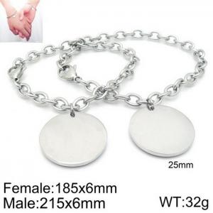 Couple Bracelet - KB123207-Z