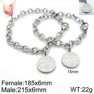 Couple Bracelet - KB123231-Z