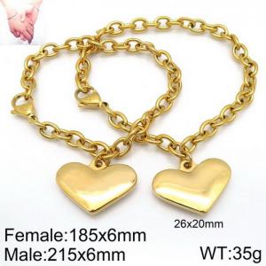 Couple Bracelet - KB123237-Z