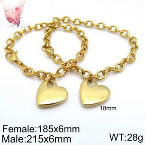 Couple Bracelet - KB123246-Z