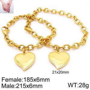 Couple Bracelet - KB123270-Z