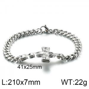 Stainless Steel Bracelet(Men) - KB124332-KFC