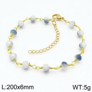 Stainless Steel Special Bracelet - KB124408-TJG