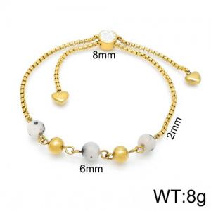 Stainless Steel Special Bracelet - KB124456-Z