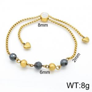 Stainless Steel Special Bracelet - KB124459-Z