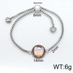 Stainless Steel Special Bracelet - KB124503-Z