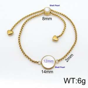 Stainless Steel Special Bracelet - KB124525-Z