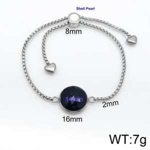 Stainless Steel Special Bracelet - KB124528-Z