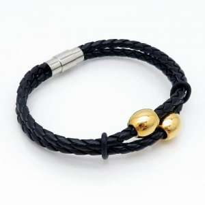 Leather Bracelet - KB125314-TXH