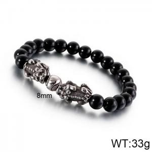 Stainless Steel Special Bracelet - KB125360-BDJX