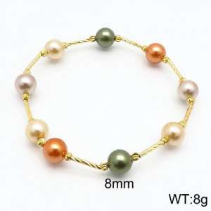 Stainless Steel Special Bracelet - KB125766-LN