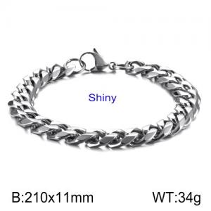 Stainless Steel Bracelet(Men) - KB125917-Z